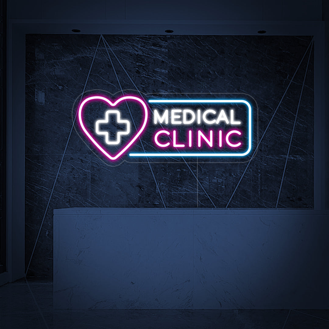 "Medical Clinic" Neonschrift