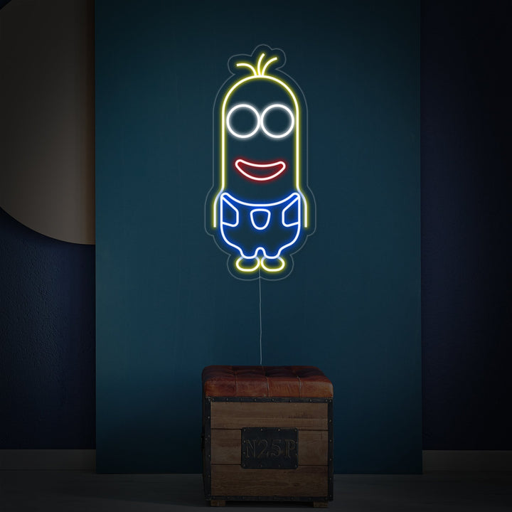 "Minion" Neonschrift