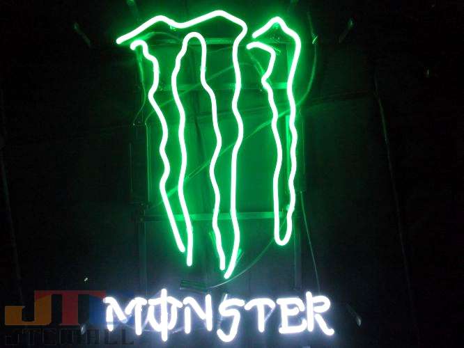 Monster Neonschrift