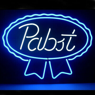 New Pabst Blue Ribbon Lager Ale Neonschrift