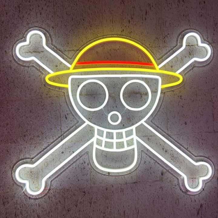 Piraten Anime Motiv Neonschild