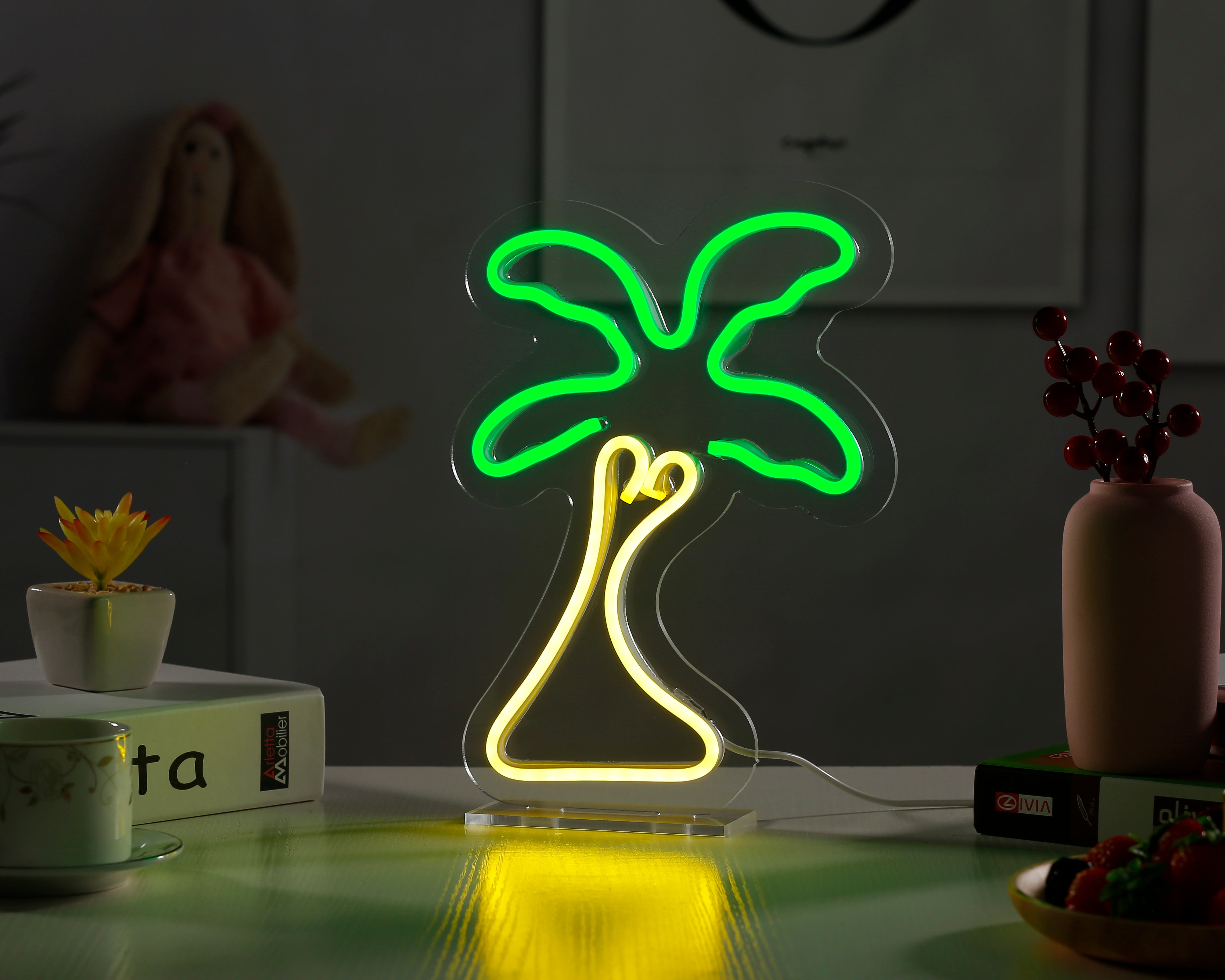 "Palme" Desk LED Neonschrift
