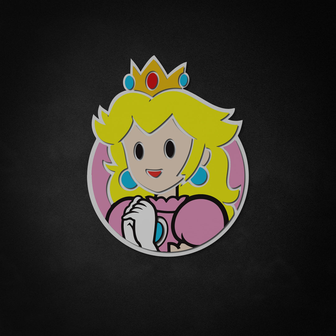 "Prinzessin Peach" Neon Like