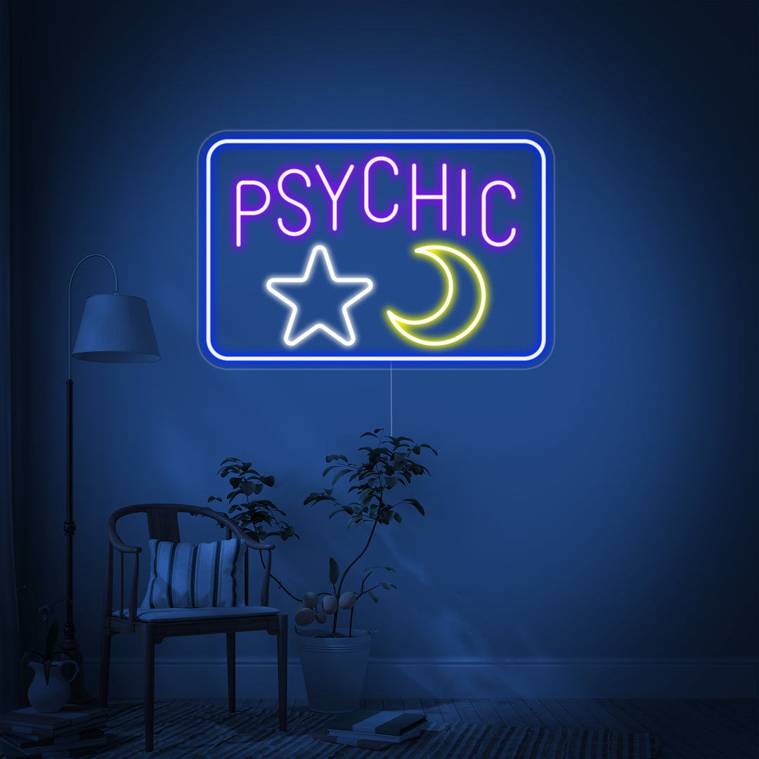 "Psychic" Neonschrift