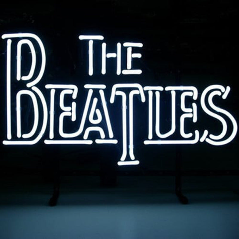 "The Beatles Fab Four" Neonschrift