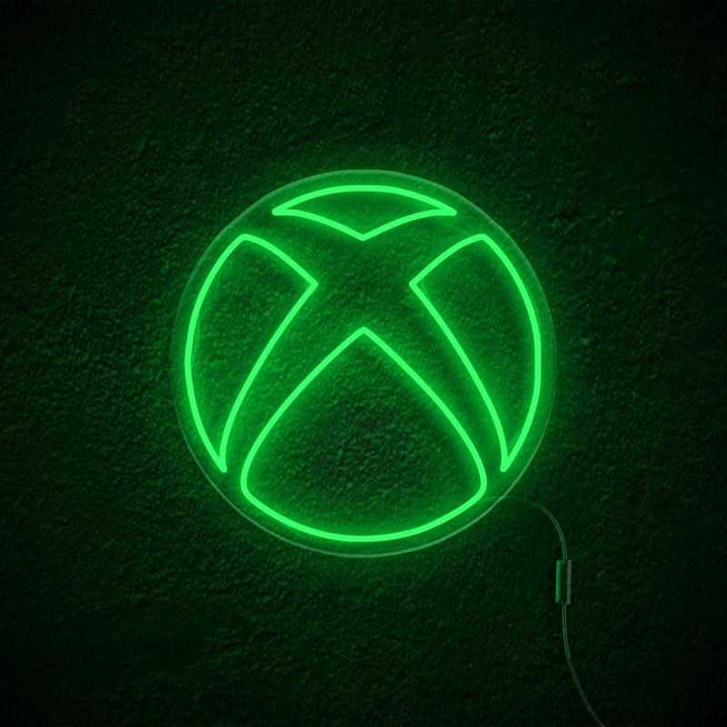 "Xbox, Gamer-Dekor" Neonschrift