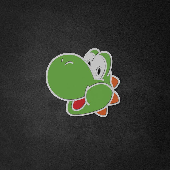 "Yoshi-Schild" Neon Like